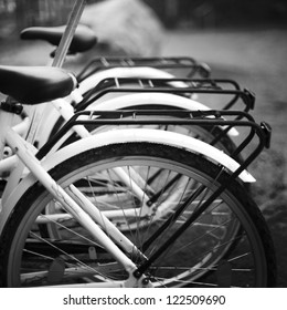  Bicycles Close Up