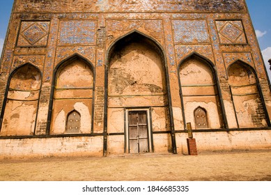 Bidar, Karnataka, India/December 9, 2018: The Bahmani Tombs, The Tomb Of Allaudin Ahmad Shah II Of The Bahmani Dynasty At Ashtoor. 