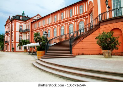 Biebrich Palace In Wiesbaden, Hesse, Germany. It Served As The Ducal Residence For The Independent Duchy Of Nassau From 1816 Until 1866.