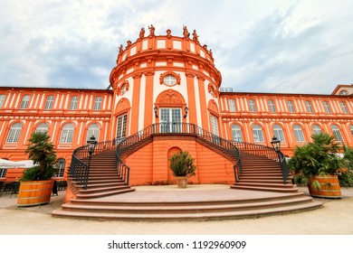 Biebrich Palace In Wiesbaden, Hesse, Germany. It Served As The Ducal Residence For The Independent Duchy Of Nassau From 1816 Until 1866.