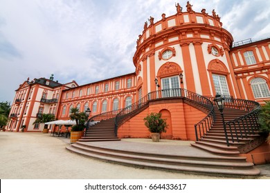 Biebrich Palace In Wiesbaden, Hesse, Germany. It Served As The Ducal Residence For The Independent Duchy Of Nassau From 1816 Until 1866.