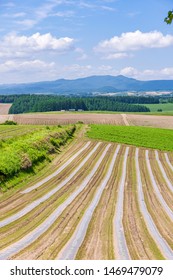 Biei Town Perspective From Sanai Hill