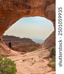 Big Arch Window in Arches National park Utah- USA