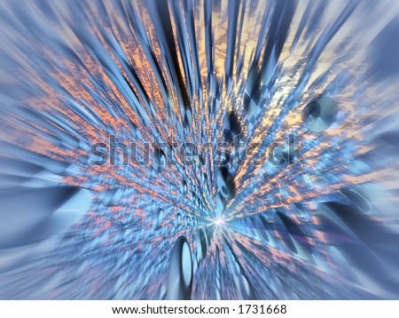 Big Bang explosion on subatomic level