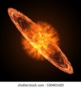 Big Bang Explosion Star Born