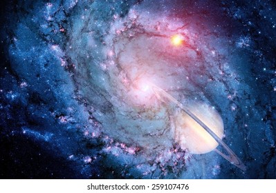 Big Bang Space Explosion Creation Galaxy Planet Astrology. Elements Of This Image Furnished By NASA.