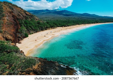 Big Beach, Maui, Hawaii USA - One of the top beaches in the world located in Maui, Hawaii 
