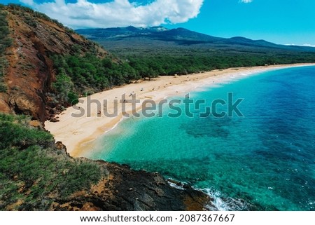 Big Beach, Maui, Hawaii USA - One of the top beaches in the world located in Maui, Hawaii 