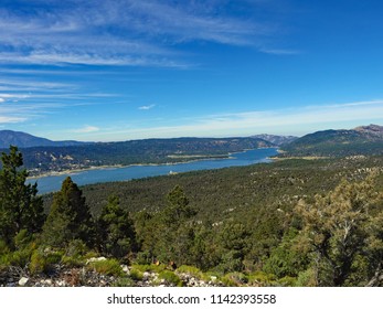 Big Bear Lake From The Cougar Crest Trail, Southern California, July, 2018