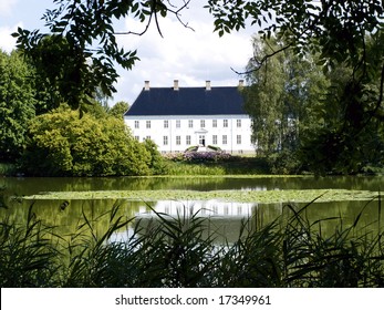 Big Beautiful Mansion House By A Lake In Funen Denmark