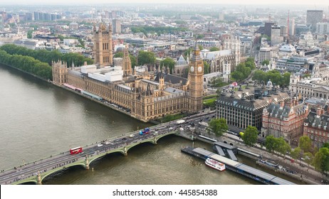 Big Ben - Aerial View - London