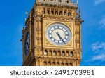 Big Ben clock of Elizabeth tower, London, UK