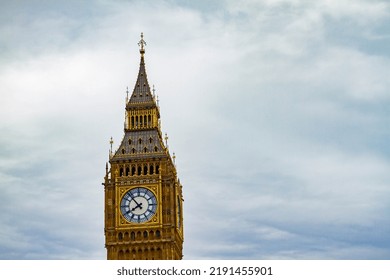 Big Ben In England Close Up