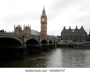 Big Ben And The Houses Of Parliament In London At The United Kingdom