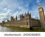 Big Ben and the Houses of Parliament, officially known as the Palace of Westminster in London, England.