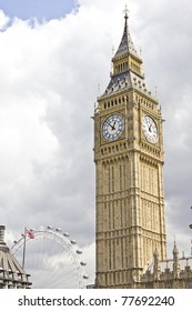 Big Ben And London Eye