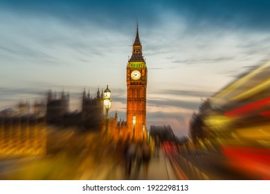 Big Ben In London At Night