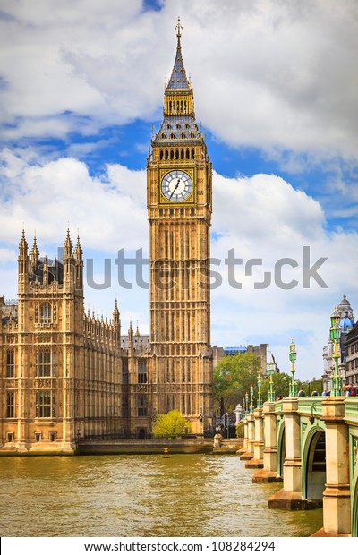 Big Ben London Uk Stock Photo (Edit Now) 108284294