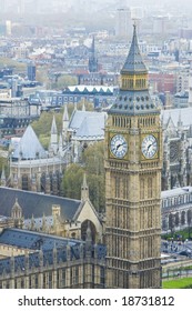 Big Ben Monument, Aerial View