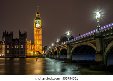 Big Ben At Night.