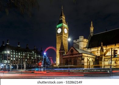 Big Ben In The Night, London