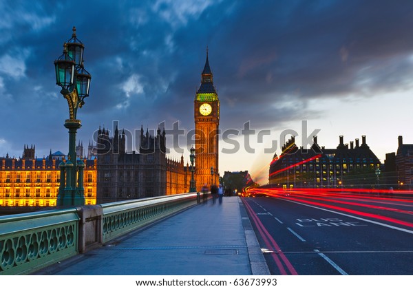 big ben london night