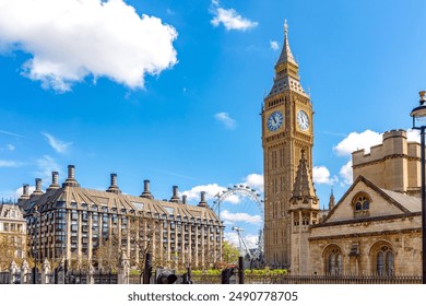 Big Ben tower in London, UK - Powered by Shutterstock