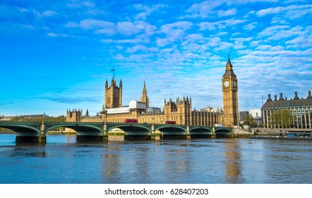 Big Ben Houses Parliament Westminster Bridge Stock Photo (Edit Now ...