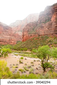 Big Bend In Zion Canyon