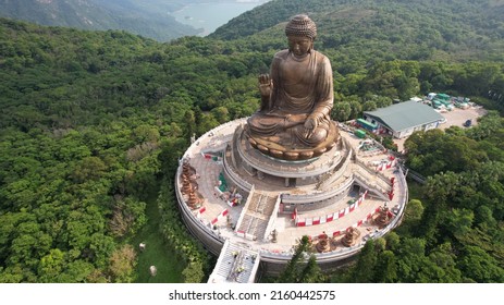 Big Buddha Statue In Lantau Island,