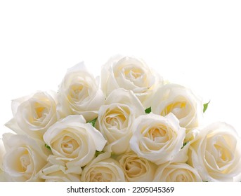 Big Bunch Of White Roses,border 