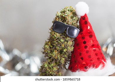  Big Cannabis Cone Christmas Decoration