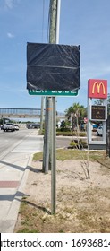 Big Cat Rescue Sign In Tampa, Florida On April 4, 2020