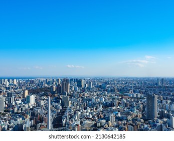 big city in the blue sky - Powered by Shutterstock