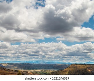 Big Clouds Over The High Desert North Of Bend, Oregon