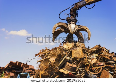 Similar – Image, Stock Photo Big stacks of discarded laptops, notebooks on a trolley