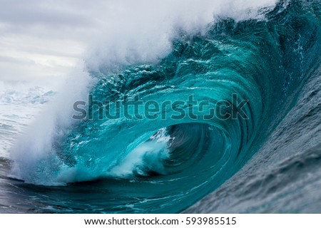 big crashing wave