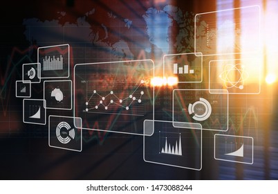 Big Data Analytics Business Intelligence Concept Stock Photo 1473088244 ...