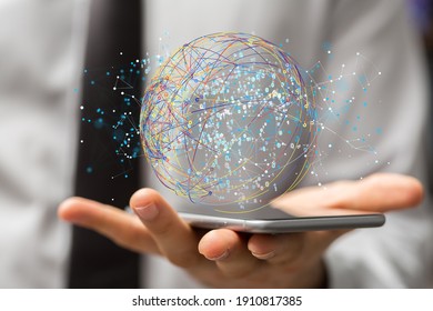 Big data cloud digital 3d