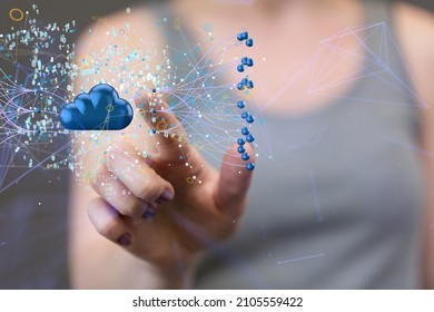 Big data cloud digital 3d