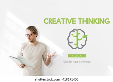 Big Data Creative Thinking Ideas Concept