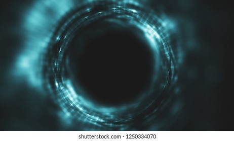Big data funnel databases abstract background. Sales wireframe data sky with technology filter.