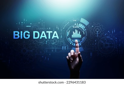 Big Data Science concept analysis analytics technology internet concept.