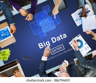 Big Data Storage Online Internet Memory Data Concept