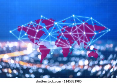BIG DATA title concept of Internet of things (IoT) with man graphical user digital interface transformation, Artificial Intelligence,offer IoT solution represented HUD - intelligent life