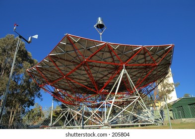 The Big Dish Solar Collector At The Australian National University. A Prototype Solar Power Plant