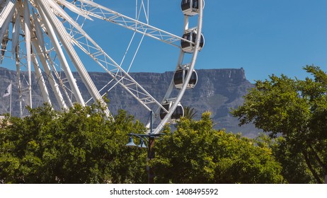 Big Ferris Wheel At Waterfront In Cape Town