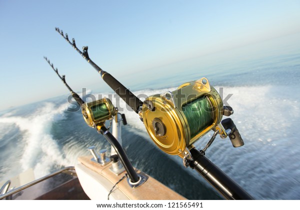 big game\
fishing reels and rods reels and\
rods