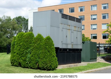 A Big Generator Near An Hospital