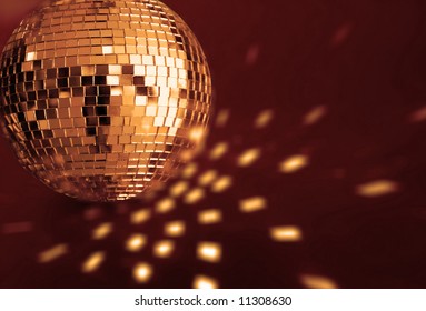 Big Gold Disco Ball